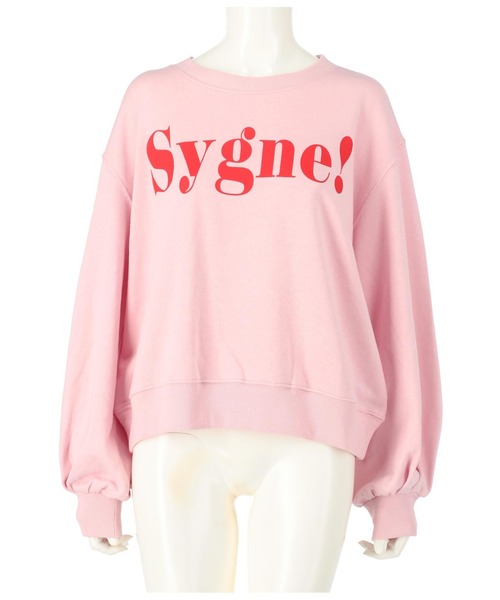 CHILLE（チル）の「sygneロゴスウェットプルオーバー（スウェット・レディース・アイボリー/グリーン/ネイビー/ピンク・FREE）」の22枚目の写真