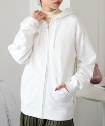 パーカー（ホワイト/白色系・花柄・ボタニカル柄）ファッション通販