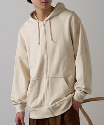 L'Appartement ベージュ ジップアップパーカー Punch Zip Parker（パーカー）｜L'Appartement（アパルトモン
