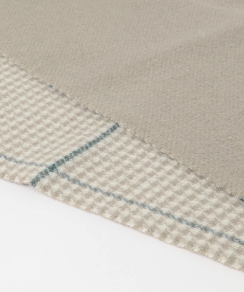 URBAN RESEARCH DOORS（アーバンリサーチドアーズ）の「カシミヤブレンド ダブルフェイスマフラー（マフラー・メンズ・ブラウン系その他/ブラック系その他/ベージュ系その他/ブルー系その他・-）」の20枚目の写真