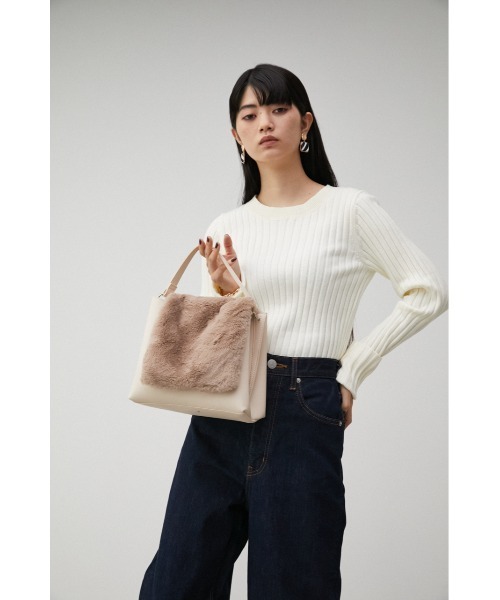 MULTIWAY ECO FUR BAG/マルチウェイエコファーバッグ