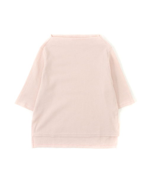 Kastane（カスタネ）の「【Kastane】ワッフルボトルネックプルオーバー（Tシャツ/カットソー・レディース・ピンク/オフホワイト/グレー・FREE）」の14枚目の写真