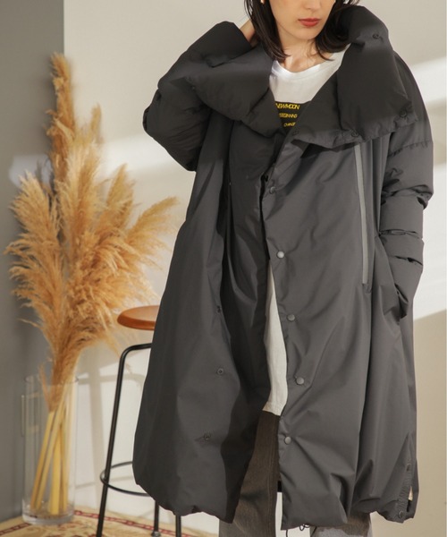 F/CE. 黒 ダウンコート F/CE. （エフシーイー）の「(F/CE.)<ROSE BUD別注>F/CE×NANGAロング