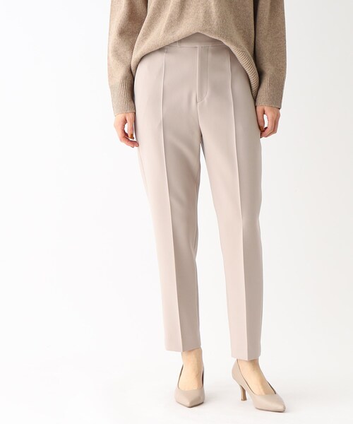 OPAQUE.CLIP（オペークドットクリップ）の「◆ダブルクロスストレッチ シガレットパンツ（その他パンツ・レディース・ブラック/オフホワイト/ブルー/ライトグレー系7/ベージュ系7/ライトオレンジ系1・34/36/38/40/42）」の5枚目の写真