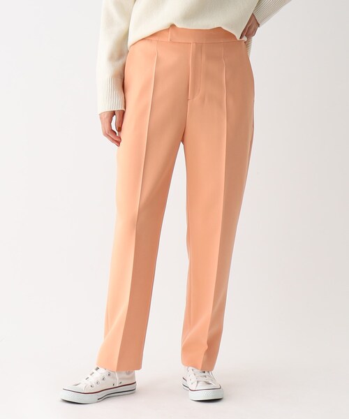 OPAQUE.CLIP（オペークドットクリップ）の「◆ダブルクロスストレッチ シガレットパンツ（その他パンツ・レディース・ブラック/オフホワイト/ブルー/ライトグレー系7/ベージュ系7/ライトオレンジ系1・34/36/38/40/42）」の21枚目の写真