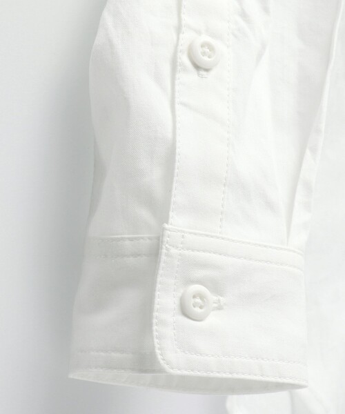 BRANSHES（ブランシェス）の「【キメ服】やわらかフォーマルシャツ（シャツ/ブラウス・キッズ・オフホワイト/ブラック・110/130/120）」の7枚目の写真