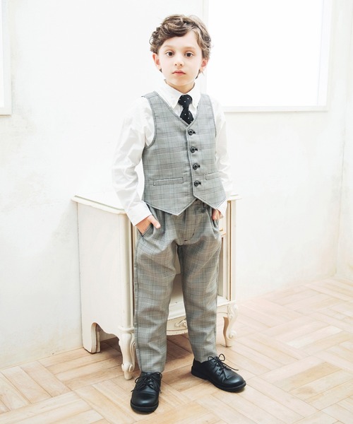 BRANSHES（ブランシェス）の「【キメ服】やわらかフォーマルシャツ（シャツ/ブラウス・キッズ・オフホワイト/ブラック・110/130/120）」の19枚目の写真