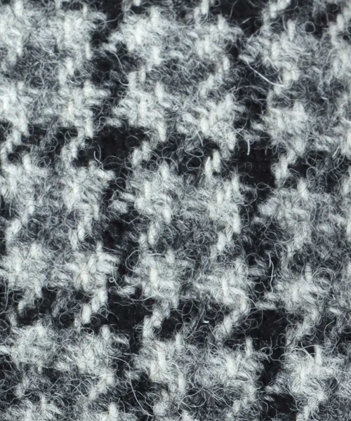 HARRIS TWEED（ハリスツイード）の「Harris Tweed/ハリスツイード  格子柄 無地 ツイード ピックレザーグローブ（手袋・メンズ・カーキ/ダークグレー/ホワイト系その他/グレー系その他7/ネイビー/グレー系その他3/グレー系その他4/ブラック系その他/ブラック/チャコール・FREE）」の14枚目の写真
