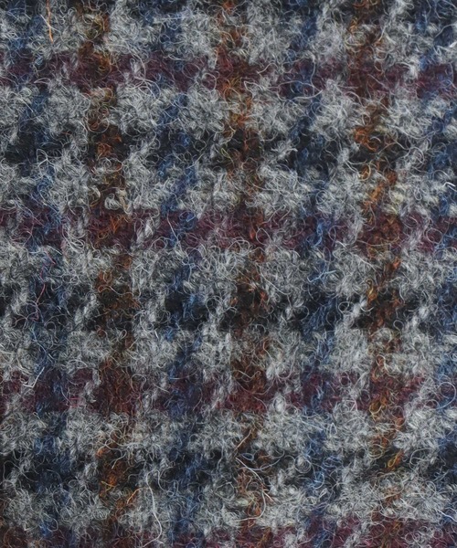 HARRIS TWEED（ハリスツイード）の「Harris Tweed/ハリスツイード  格子柄 無地 ツイード ピックレザーグローブ（手袋・メンズ・カーキ/ダークグレー/ホワイト系その他/グレー系その他7/ネイビー/グレー系その他3/グレー系その他4/ブラック系その他/ブラック/チャコール・FREE）」の20枚目の写真