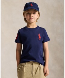 POLO RALPH LAUREN CHILDRENSWEAR | Big Pony コットン ジャージー Tシャツ(Tシャツ/カットソー)
