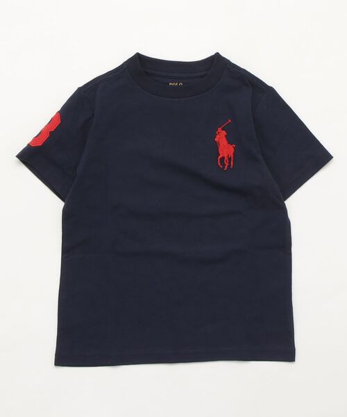 POLO RALPH LAUREN CHILDRENSWEAR（ポロ ラルフ ローレン チルドレンズウェア）の「Big Pony コットン ジャージー Tシャツ（Tシャツ/カットソー・キッズ・ネイビー系1・4/6/7/2/3）」の4枚目の写真