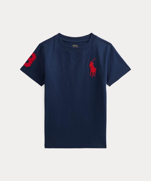 POLO RALPH LAUREN CHILDRENSWEAR（ポロ ラルフ ローレン チルドレンズウェア）の「Big Pony コットン ジャージー Tシャツ（Tシャツ/カットソー・キッズ・ネイビー系1・4/6/7/2/3）」の5枚目の写真