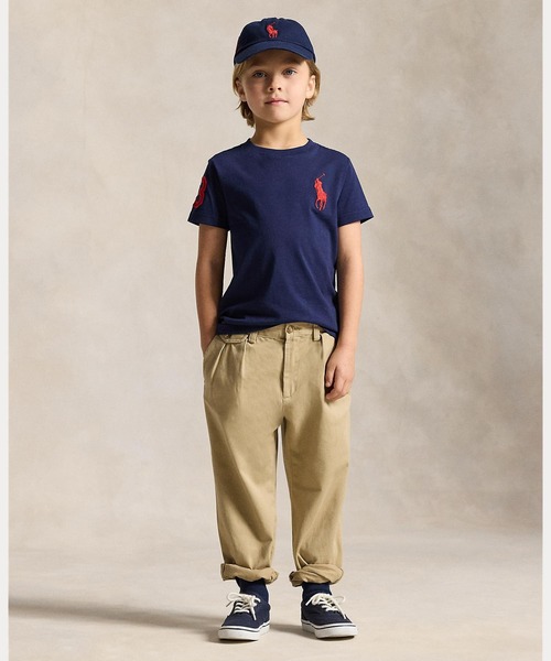 POLO RALPH LAUREN CHILDRENSWEAR（ポロ ラルフ ローレン チルドレンズウェア）の「Big Pony コットン ジャージー Tシャツ（Tシャツ/カットソー・キッズ・ネイビー系1・4/6/7/2/3）」の7枚目の写真