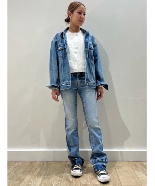 セール】オーバーサイズ アイコンデニムジャケット（デニムジャケット