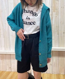 モヘアセーラーカラーカーディガン