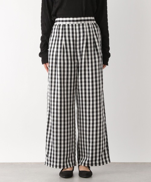 LEPSIM（レプシィム）の「カラーギンガムパンツ 175514（その他パンツ