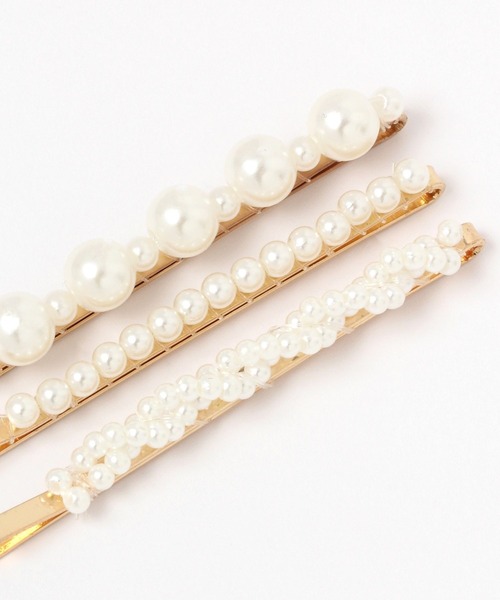 studio CLIP（スタディオクリップ）の「パールセットピン《オケージョンライン》（ヘアピン・レディース・その他1/その他2/その他3・FREE）」の4枚目の写真