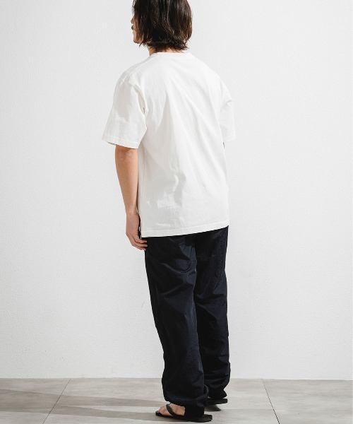 OFFSHORE(オフショア)の「OS HANDWRITING TEE/手書きグラフィック ティーシャツ(Tシャツ/カットソー・メンズ・ホワイト/チャコールグレー・XL/L/M/S)」の4枚目の写真