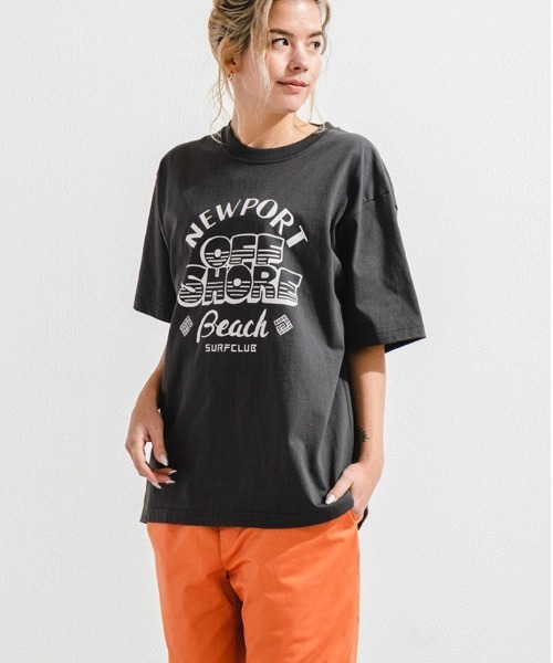 OFFSHORE(オフショア)の「OS HANDWRITING TEE/手書きグラフィック ティーシャツ(Tシャツ/カットソー・メンズ・ホワイト/チャコールグレー・XL/L/M/S)」の9枚目の写真