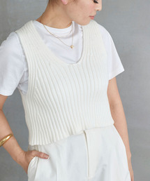 美品Deuxieme Classe ラキャンターヌ　ベスト Deuxieme Classe（ドゥーズィエムクラス）の「LAQUINTANE ベスト