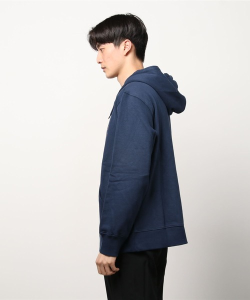 Nudie Jeans（ヌーディージーンズ）の「終了 Franke / Logo Hoodie フーディ（パーカー・メンズ・ネイビー・LARGE/X-SMALL/SMALL/MEDIUM）」の2枚目の写真