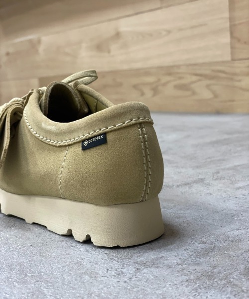 Clarks（クラークス）の「CLARKS/クラークス　Wallabee GTX ワラビー　レディース　ゴアテックス（モカシン/デッキシューズ・レディース・ベージュ・5/5.5/4.5）」の4枚目の写真