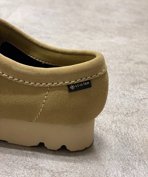 Clarks（クラークス）の「CLARKS/クラークス　Wallabee GTX ワラビー　レディース　ゴアテックス（モカシン/デッキシューズ・レディース・ベージュ・5/5.5/4.5）」の8枚目の写真