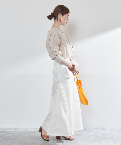 VERMEIL par iena（ヴェルメイユパーイエナ）の「高密度チノ フレア