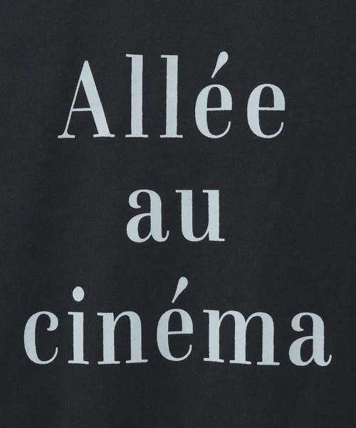 Honeys(ハニーズ)の「ロゴプリントTシャツ(Tシャツ/カットソー・レディース・オートミール/ブルー/ネイビー/ブラック/ホワイト・L/LL/S/M)」の8枚目の写真