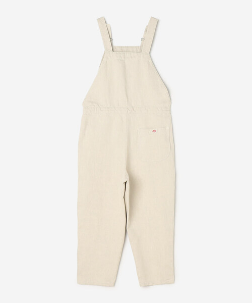 DANTON(ダントン)の「DANTON | コットンリネンツイル サロペットパンツ WOMEN(サロペット/オーバーオール・レディース・アイボリー・36)」の2枚目の写真