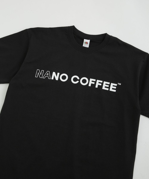 NO COFFEE ターコイズシャツ NO COFFEE PEOPLE ／ ノーコーヒーピープル ダブルネームTシャツ