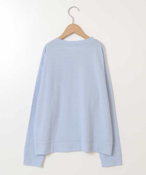 a.v.v（アーヴェヴェ）の「[100-130]【UVケア】ボーダージャガードカーディガン（カーディガン/ボレロ・キッズ・ライトパープル/ライトブルー/ホワイト・100/120/130/110）」の18枚目の写真