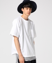 RAGEBLUE | プルオーバーZIPシャツ半袖/564682(シャツ/ブラウス)