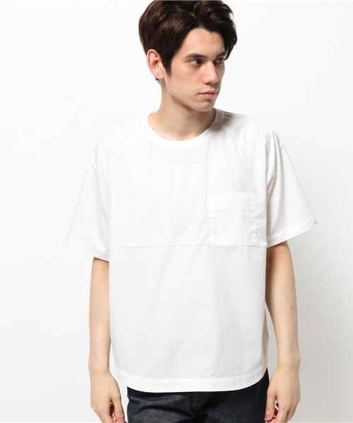 RAGEBLUE(レイジブルー)の「プルオーバーZIPシャツ半袖/564682(シャツ/ブラウス・メンズ・ライトブルー/ホワイト/グレー/ネイビー/オフホワイト・MEDIUM/LARGE)」の11枚目の写真