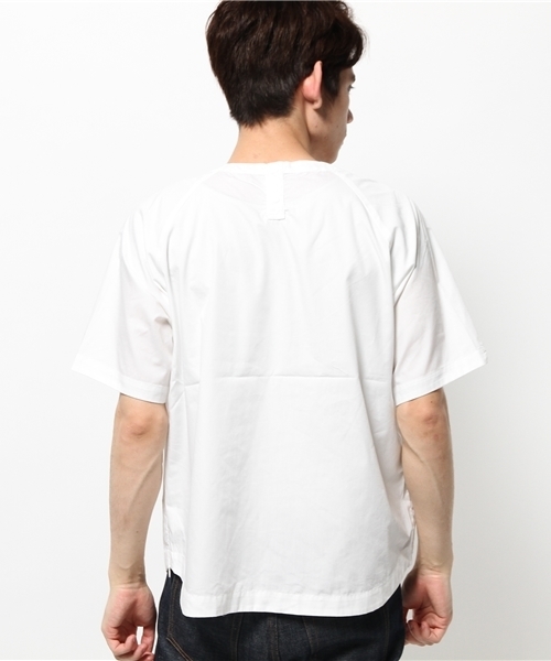 RAGEBLUE(レイジブルー)の「プルオーバーZIPシャツ半袖/564682(シャツ/ブラウス・メンズ・ライトブルー/ホワイト/グレー/ネイビー/オフホワイト・MEDIUM/LARGE)」の13枚目の写真