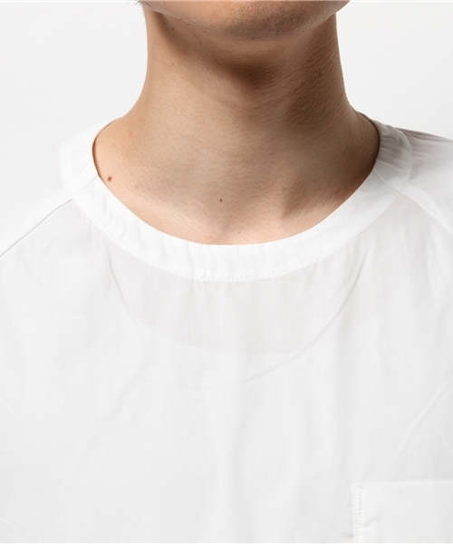 RAGEBLUE(レイジブルー)の「プルオーバーZIPシャツ半袖/564682(シャツ/ブラウス・メンズ・ライトブルー/ホワイト/グレー/ネイビー/オフホワイト・MEDIUM/LARGE)」の14枚目の写真