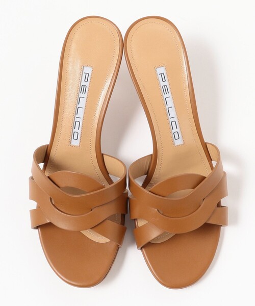 【新品】ペリーコ　PELLICO  パテントサンダル　36.5 / ORANG 美品 ビームス別注 ペリーコ パテントサンダル pellico 36.5