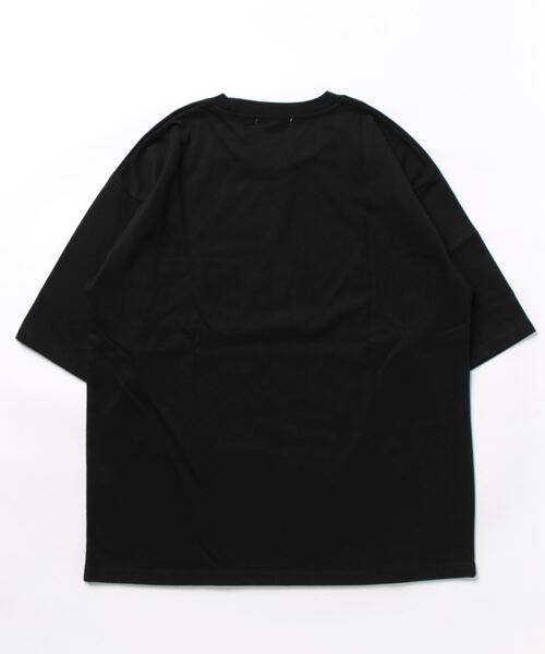 STYLEBLOCK(スタイルブロック)の「冷感加工天竺ポケット付BIGTシャツ(Tシャツ/カットソー・メンズ・ブラック/イエロー/チャコール/グリーン/グレー系その他/オレンジ/ブルー系その他/ホワイト・M/L/LL)」の9枚目の写真