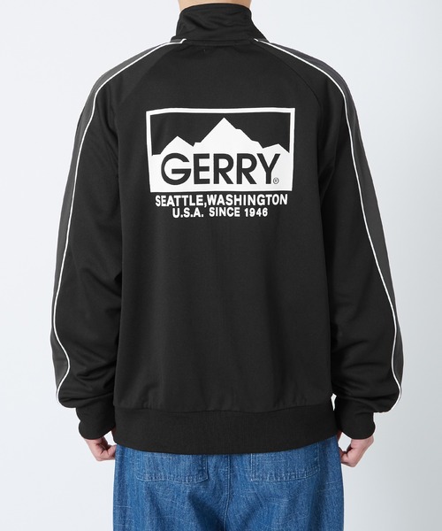 GERRY(ジェリー)の「【GERRY】トラックジャケット 31-9112G-ZJ(ジャージ・メンズ・ブラック/チャコール・MEDIUM/LARGE/X-LARGE)」の9枚目の写真