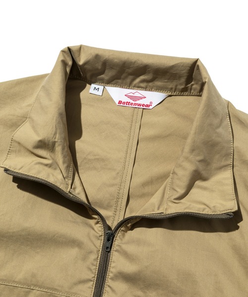 Battenwear（バテンウエア）の「【Battenwear/バテンウェア】日本製 パッカブルジャケット/PACKABLE WINDSTOPPER（ブルゾン・メンズ・ベージュ系その他/ブラック/ネイビー/オリーブ・MEDIUM/LARGE/X-LARGE/SMALL）」の12枚目の写真