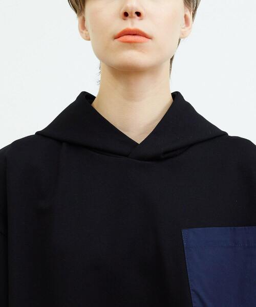 FRAPBOIS(フラボア)の「トラースパーカー(パーカー・レディース・グレー/ブラック・2/1)」の6枚目の写真