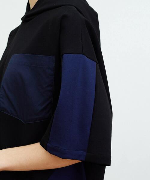 FRAPBOIS(フラボア)の「トラースパーカー(パーカー・レディース・グレー/ブラック・2/1)」の8枚目の写真