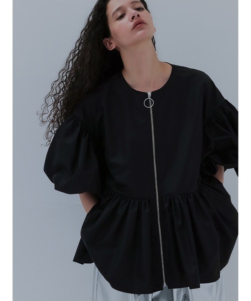 【新作入荷!!】 SORIN（ソリン ）の「タフタ バルーンスリーブジャケット（ノー ジャケット・アウター