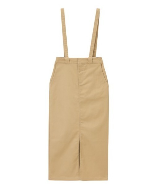 Dickies（ディッキーズ）の「Dickies ディッキーズ サスペンダー付きタイトスカート（スカート・レディース・ライトブラウン/ブラック/ネイビー/アイボリー・L/M）」の14枚目の写真