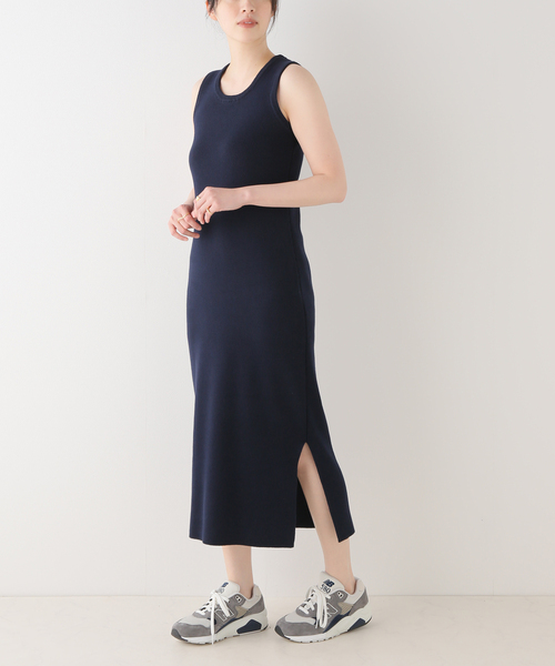 Spick & Span（スピックアンドスパン）の「コットンタンクスリット 
