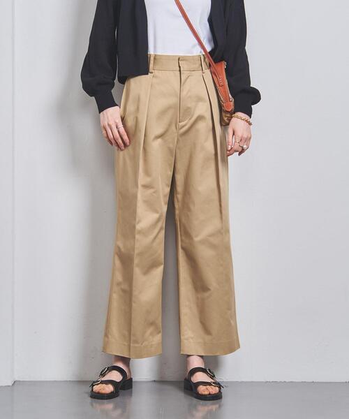 H beauty&youth ユナイテッドアローズ チノパン M ワイド タック H BEAUTY&YOUTH UNITED ARROWS（エイチビューティーアンドユース