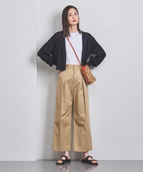 L'Appartement×AMERICANA*チノタックワイドパンツ*38 L´Appartement×AMERICANA*チノタックワイドパンツ*38