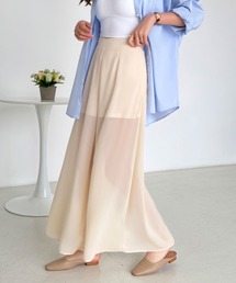 ECLIN（エクラン）の「シアーワイドパンツ（その他パンツ）」
