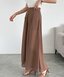 ECLIN | シアーワイドパンツ(その他パンツ)