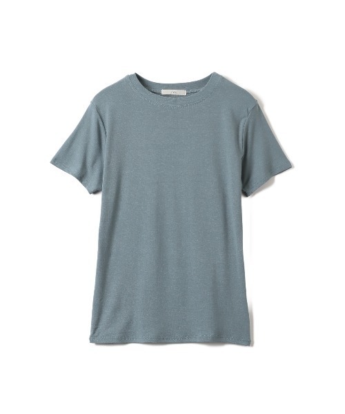 Ada.(エイダ)の「シンプル コンパクトTシャツ(Tシャツ/カットソー・レディース・ブラック/ブルー系その他/ホワイト/ピンク・FREE)」の18枚目の写真